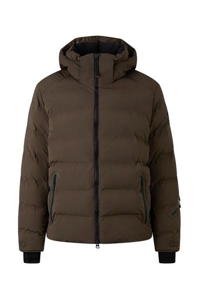 Kurtka narciarska męska BOGNER FIRE+ICE Tec-Luka. Brązowe kurtki narciarskie i snowboardowe damskie l, bez wzorów, z elastanu, bez kaptura, narciarskie. Za 2,069.00 zł.