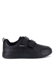 Puma Sneakersy COURTFLEX V3 V PS 39764201 Czarny. Czarne buty sportowe chłopięce Puma, z syntetyku, bez zapięcia. Za 149.99 zł.