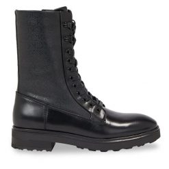 Trapery Calvin Klein. Czarne trapery damskie CALVIN KLEIN, bez obcasa. Za 1,099.00 zł.