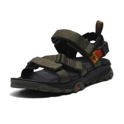 Sandały męskie Timberland Garrison Trail Web. Zielone sandały męskie Timberland, bez zapięcia. W wyprzedaży za 400.30 zł.