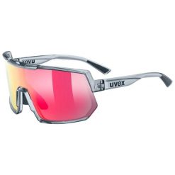 Okulary sportowe Uvex Sportstyle 235. Szare okulary przeciwsłoneczne męskie Uvex. Za 307.59 zł.