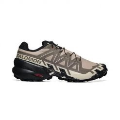Buty trekkingowe męskie Salomon Speedcross 6. Brązowe buty trekkingowe męskie Salomon, z materiału, bez zapięcia, trekkingowe, salomon speedcross. Za 636.00 zł.