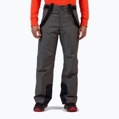 Spodnie narciarskie męskie Rossignol Insulated Ski. Szare spodnie materiałowe męskie Rossignol, bez wzorów. Za 689.99 zł.