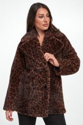 Futro damskie w panterkę JOSEPH RIBKOFF. Futra damskie Joseph Ribkoff, l. Za 1,429.00 zł.