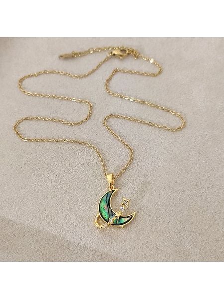 Nakkash Pozłacany naszyjnik z zawieszką - dł. 42 cm rozmiar: onesize. Żółte naszyjniki damskie Nakkash, pozłacane. Za 65.38 zł.