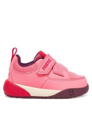 Reima Sneakersy Kirrus 5400006A Różowy. Czerwone buty sportowe dziewczęce Reima, bez wzorów, ze skóry, bez zapięcia. Za 299.99 zł.