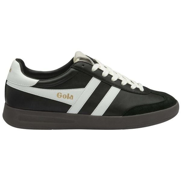 Damskie skórzane buty sportowe Gola Cyclone Leather. Białe buty sportowe na co dzień damskie Gola, bez wzorów, z gumy. Za 445.45 zł.