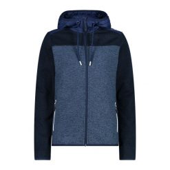 Bluza damska z kapturem CMP. Niebieskie bluzy z kapturem damskie CMP. Za 340.00 zł.