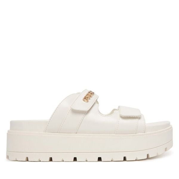 Klapki Guess. Klapki damskie Guess, z aplikacjami, bez obcasa. Za 519.99 zł.