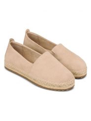 Marc O´Polo Skórzane espadryle w kolorze beżowym rozmiar: 36. Brązowe espadryle damskie bez wzorów, ze skóry, bez obcasa. Za 166.49 zł.