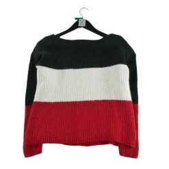 Second life - Damski czerwony sweter z wełny - Stan bardzo dobry. Czerwone swetry klasyczne damskie Ralph Lauren, z wełny, bez kołnierzyka. Za 152.24 zł.