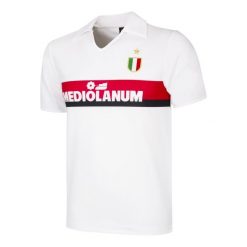 Retro koszulka piłkarska – Męska – AC Milan 1988 – Biały. Białe t-shirty sportowe męskie COPA FOOTBALL, m, bez ramiączek, do piłki nożnej. Za 294.90 zł.
