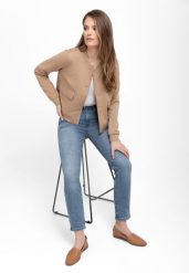 Jeansy Slim Straight, D-SUNSY. Niebieskie jeansy damskie Volcano. Za 169.99 zł.