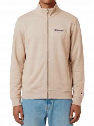 BLUZA męska CHAMPION 222167-MS041 beżowa na zamek sportowa bez kaptura M. Brązowe bluzy bez kaptura męskie CHAMPION, m, z bawełny. Za 279.00 zł.