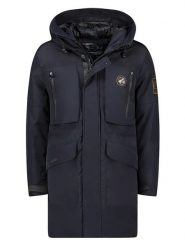 Geographical Norway Parka w kolorze granatowym rozmiar: S. Niebieskie parki męskie Geographical Norway, s, bez wzorów. Za 246.53 zł.