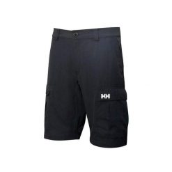 Spodenki męskie Helly Hansen HH QD Cargo Shorts 11. Niebieskie szorty męskie Helly Hansen, bez wzorów, sportowe. Za 235.99 zł.