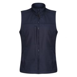 Bezrękawnik Damski Softshell Flux. Niebieskie kurtki softshell damskie Regatta, xl, bez wzorów, z softshellu, bez kaptura. Za 160.99 zł.