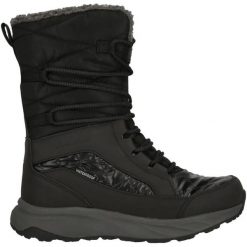 Damskie buty zimowe Whistler Milena. Czarne trapery damskie WHISTLER, bez obcasa. Za 402.00 zł.