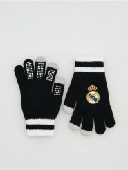 Rękawiczki Real Madrid - wielobarwny. Rękawiczki dziecięce Reserved, bez ramiączek. Za 69.99 zł.
