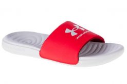 Klapki basenowe męskie Under Armour Ansa Fixed Slides. Białe klapki i japonki męskie Under Armour, z materiału. Za 130.99 zł.