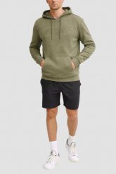 GUESS Zielona męska bluza z kapturem Aldwin, Rozmiar XL. Zielone bluzy z kapturem męskie Guess, m. W wyprzedaży za 215.99 zł.