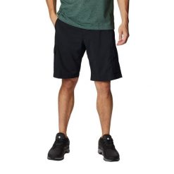 Spodenki trekkingowe męskie Columbia Silver Ridge Utility Cargo. Czarne szorty męskie Columbia, bez kołnierzyka. Za 209.99 zł.
