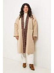 Curvy Lady Płaszcz przejściowy w kolorze beżowym rozmiar: 44/46. Brązowe płaszcze damskie Curvy Lady, z aplikacjami, klasyczne. Za 174.02 zł.