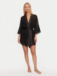 Guess Szlafrok Monica O4BX18 WFFQ0 Czarny. Czarne szlafroki damskie Guess, l, z aplikacjami, z syntetyku. Za 329.99 zł.