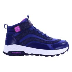 Buty na co dzień młodzieżowe SKECHERS FUSE TREAD skóra wysokie. Fioletowa buty trekkingowe męskie Skechers, ze skóry, bez zapięcia, trekkingowe. Za 273.00 zł.