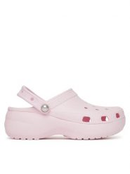 Crocs Klapki Classic Platform Pearl Clog 211231 Różowy. Czerwone klapki damskie Crocs, bez wzorów, z tworzywa sztucznego, bez obcasa. Za 269.00 zł.