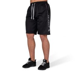 Functional Mesh Szorty - Czarny/Biały-S. Białe szorty męskie GORILLA WEAR, bez wzorów, z meshu, sportowe. Za 189.00 zł.