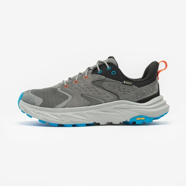 Buty turystyczne męskie Hoka Anacapa 2 GTX. Brązowe buty trekkingowe męskie HOKA, z gore-texu, bez zapięcia, trekkingowe, gore-tex. Za 699.99 zł.