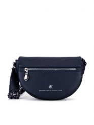 Beverly Hills Polo Club Torebka BHPC-C-009-07 Granatowy. Niebieskie listonoszki damskie Beverly Hills Polo Club, bez wzorów, z tworzywa sztucznego, bez dodatków. Za 179.99 zł.