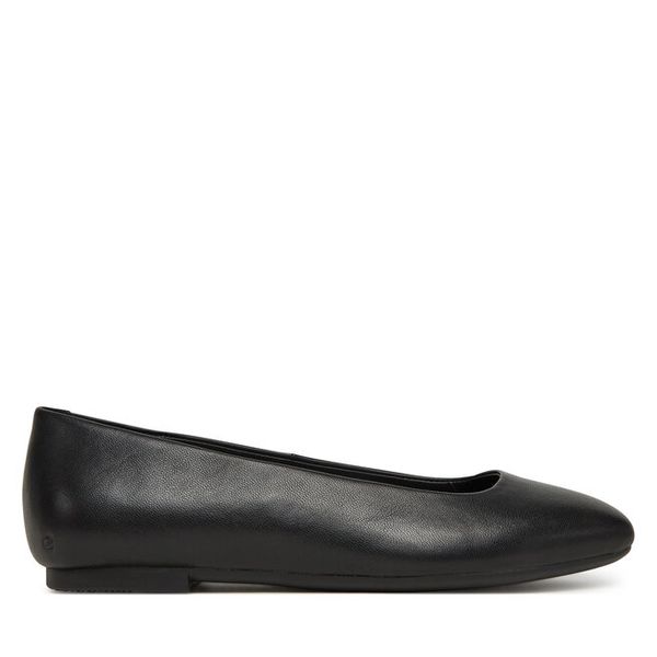 Baleriny ECCO. Czarne baleriny damskie ECCO, bez wzorów, bez obcasa. Za 309.99 zł.