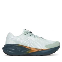 Buty do biegania Asics. Zielone obuwie do biegania damskie Asics. Za 679.99 zł.