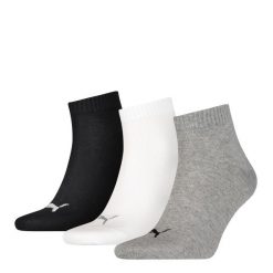 Skarpety męskie Puma QUARTER 3-PACK. Białe skarpetki męskie Puma, bez wzorów. Za 42.99 zł.
