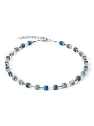 COEUR DE LION Naszyjnik z hematytami i kamieniami ozdobnymi - dł. 42 cm rozmiar: onesize. Szare naszyjniki damskie COEUR DE LION, srebrne. Za 413.35 zł.