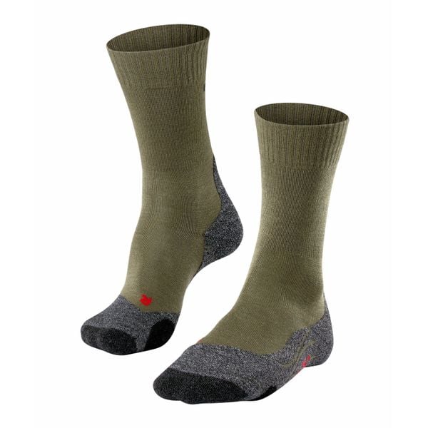 Skarpetki Falke TK2. Szare skarpetki męskie Falke, bez wzorów, z elastanu. Za 167.00 zł.