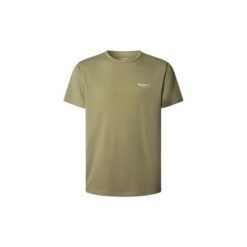 Koszulka Pepe Jeans Original Basic 3n. Zielone szorty męskie Pepe Jeans, na zimę, bez wzorów, z jeansu, klasyczne. Za 115.80 zł.