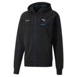 Bluza dresowa męska Puma MAPF1. Czarne bluzy bez kaptura męskie Puma, m, z dresówki. Za 314.99 zł.