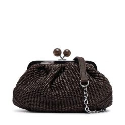 Torebka Weekend Max Mara. Brązowe torebki klasyczne damskie Weekend Max Mara, bez wzorów, bez dodatków. Za 1,159.00 zł.