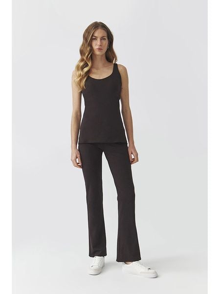 TATUUM Legginsy w kolorze ciemnobrązowym rozmiar: M. Brązowe legginsy damskie Tatuum, m, bez wzorów. Za 135.81 zł.