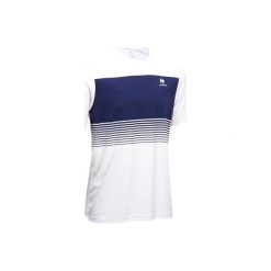 T-Shirt tenis Soft 100 męski. Niebieskie t-shirty męskie ARTENGO, m, bez wzorów, z materiału, bez kołnierzyka. Za 29.99 zł.