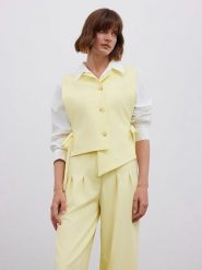 BGN Kamizelka w kolorze żółtym rozmiar: 38. Żółte kamizelki damskie BGN. Za 86.99 zł.