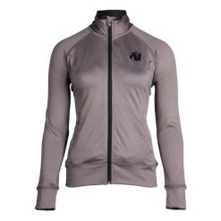 Damska bluza dresowa Gorilla Wear Cleveland. Szare bluzy sportowe damskie GORILLA WEAR, s, bez wzorów, z dresówki, bez ramiączek, bez kaptura. Za 253.65 zł.