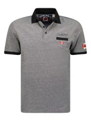 Canadian Peak Koszulka polo "Koleak" w kolorze jasnoszarym rozmiar: XL. Szare koszulki polo męskie Canadian Peak, xl, bez wzorów, z bawełny, bez ramiączek. Za 114.17 zł.
