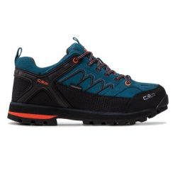 Buty trekkingowe męskie CMP Moon Low niebieskie. Niebieskie buty trekkingowe męskie CMP, bez zapięcia, trekkingowe. Za 439.99 zł.