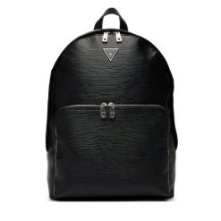 Plecak Guess. Czarne plecaki męskie Guess, z aplikacjami. Za 479.99 zł.