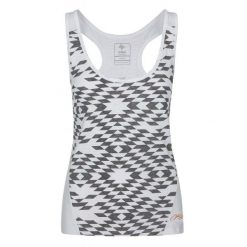 Top damski Kilpi NICA-W bawełniany. Białe topy damskie Kilpi, l, bez wzorów, z bawełny, bez kołnierzyka. Za 50.25 zł.