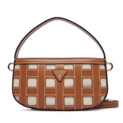 Torebka Guess. Brązowe torebki klasyczne damskie Guess, z aplikacjami, bez dodatków. Za 544.99 zł.